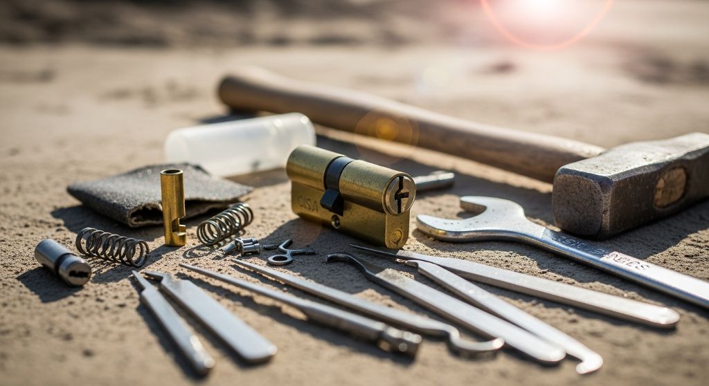 Servicio de Cambio de bombines de seguridad en Gascones