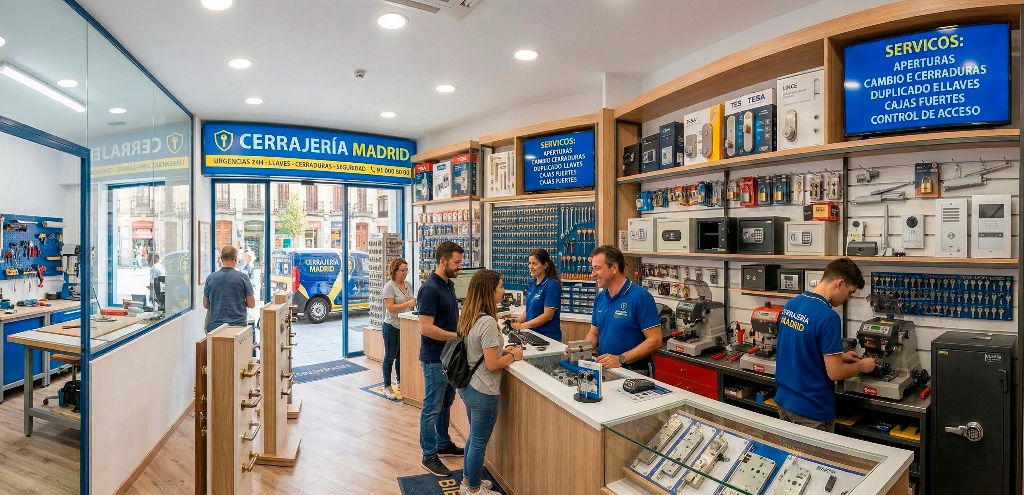 Instalación cerrojo FAC en Getafe