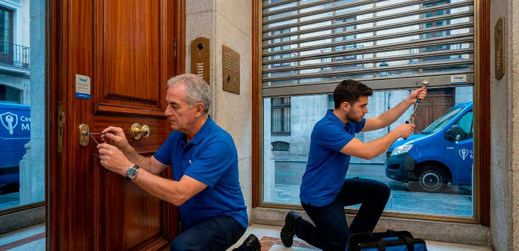 Servicio de Reparación de puertas metálicas en Cercedilla